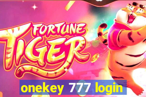 onekey 777 login